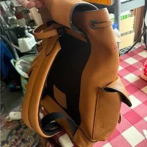 Coach | Bags | Coach Brown Leather Backpack With Buckle  display picture 2